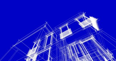 soyut mimari duvar kağıdı, dijital arkaplan