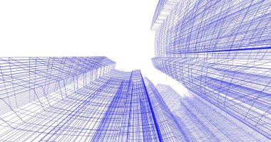 soyut mimari duvar kağıdı, dijital arkaplan