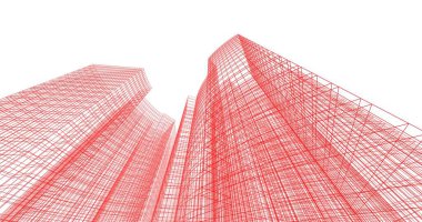 soyut mimari duvar kağıdı, dijital arkaplan