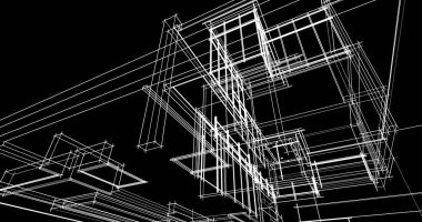 Geometrik mimari binalar tasarımı