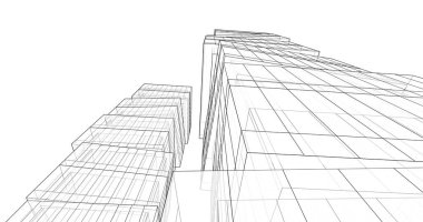 soyut mimari duvar kağıdı, dijital arkaplan