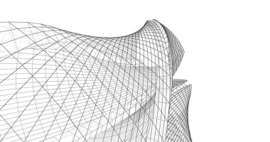 soyut mimari duvar kağıdı, dijital arkaplan