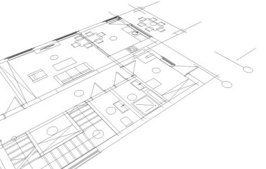 soyut mimari duvar kağıdı, dijital arkaplan