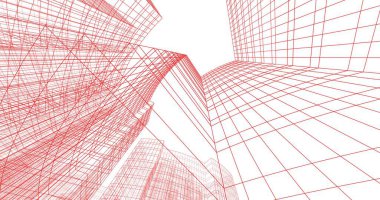 soyut mimari duvar kağıdı, dijital arkaplan