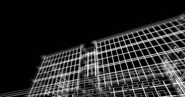 soyut mimari duvar kağıdı, dijital arkaplan