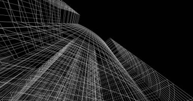 soyut mimari duvar kağıdı, dijital arkaplan