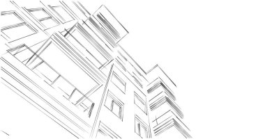 soyut mimari duvar kağıdı, dijital arkaplan