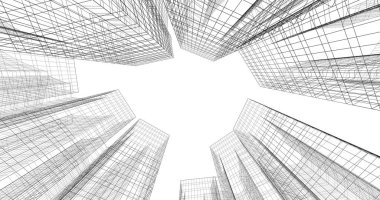 soyut mimari duvar kağıdı, dijital arkaplan