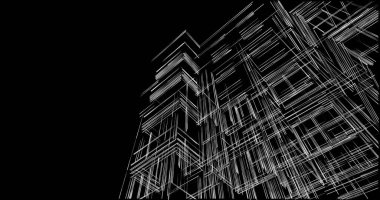 soyut mimari duvar kağıdı, dijital arkaplan