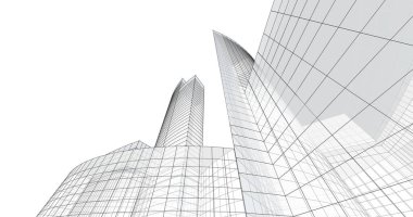 soyut mimari duvar kağıdı, dijital arkaplan