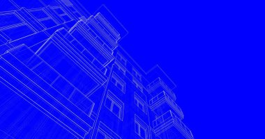 soyut mimari duvar kağıdı, dijital arkaplan