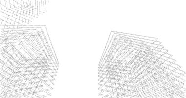 soyut mimari duvar kağıdı, dijital arkaplan