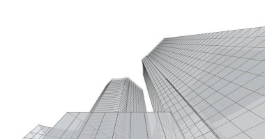 soyut mimari duvar kağıdı, dijital arkaplan