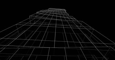 soyut mimari duvar kağıdı, dijital arkaplan