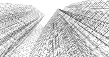 soyut mimari duvar kağıdı, dijital arkaplan