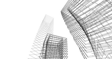 soyut mimari duvar kağıdı, dijital arkaplan