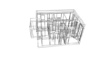 soyut mimari duvar kağıdı, dijital arkaplan
