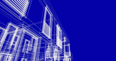 soyut mimari duvar kağıdı, dijital arkaplan