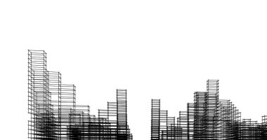 eskiz sanat geometrik mimari binalar tasarımı