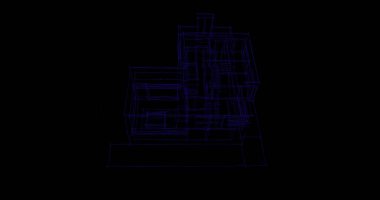 soyut mimari duvar kağıdı, dijital arkaplan