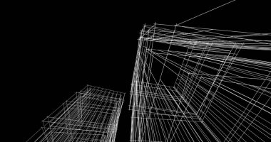 soyut mimari duvar kağıdı, dijital arkaplan