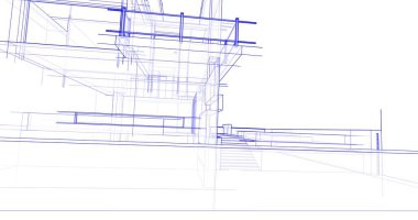 minimal geometrik mimari binalar tasarımı