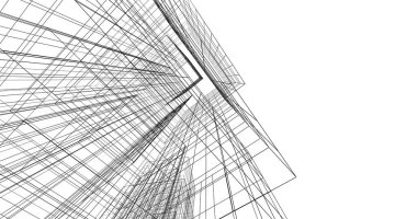 soyut mimari duvar kağıdı, dijital arkaplan