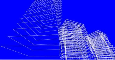 soyut mimari duvar kağıdı, dijital arkaplan