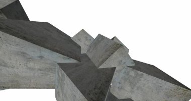 minimal geometrik şekiller, mimari çizgiler