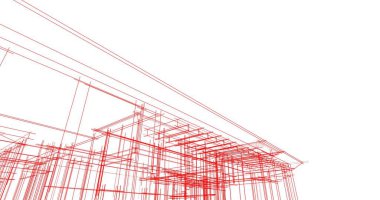 soyut mimari duvar kağıdı, dijital arkaplan