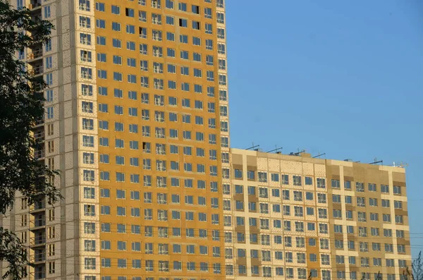 Архитектурный Кадр Обои Фасад Здания — стоковое фото