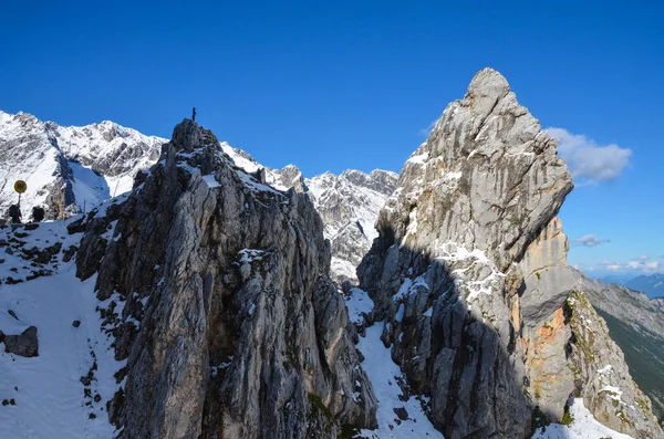 Альпийский Пейзаж Красивые Горы — стоковое фото