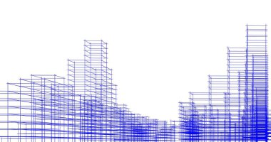 eskiz sanat geometrik mimari binalar tasarımı