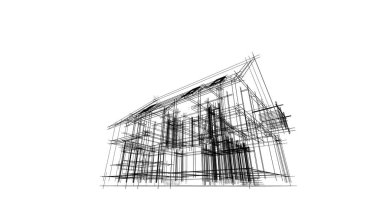 minimal geometrik mimari binalar tasarımı