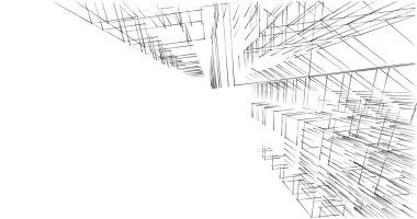 minimal geometrik mimari binalar tasarımı