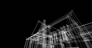 minimal geometrik mimari binalar tasarımı