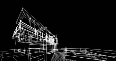 Geometrik mimari binalar tasarımı