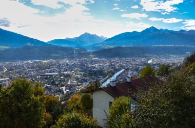 Dağların manzarası, doğa arkaplanı