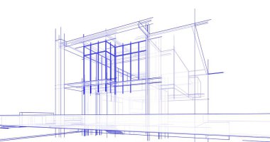 minimal geometrik mimari binalar tasarımı