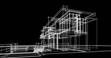 Geometrik mimari binalar tasarımı