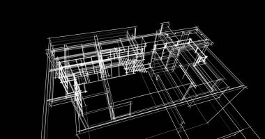 Geometrik mimari binalar tasarımı