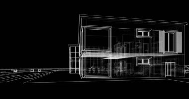 minimal geometrik şekiller, mimari çizgiler