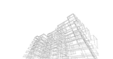 minimal geometrik mimari binalar tasarımı