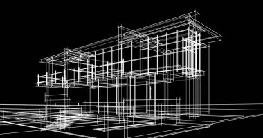 Geometrik mimari binalar tasarımı
