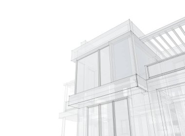 minimal geometrik şekiller, mimari çizgiler