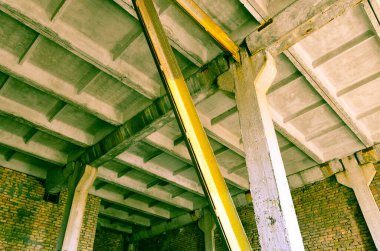 mimari sanat konsepti, minimum geometrik şekiller. 