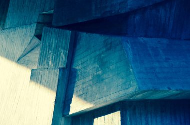 minimal geometrik şekiller, mimari çizgiler