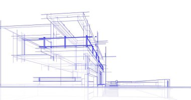 minimal geometrik mimari binalar tasarımı