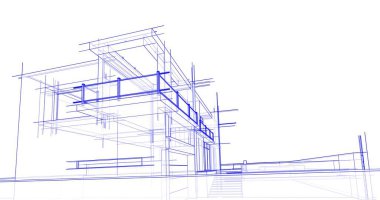 minimal geometrik mimari binalar tasarımı