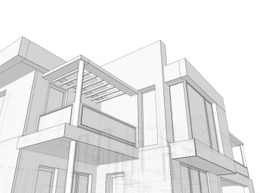 minimal geometrik şekiller, mimari çizgiler